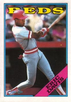 1988 O-Pee-Chee Baseball Cards 150     Eric Davis